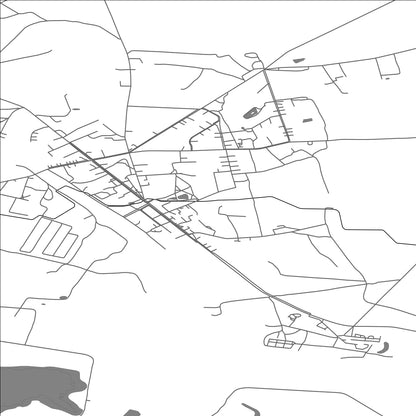 ROAD MAP OF PAGEGIAI, LITHUANIA BY MAPBAKES