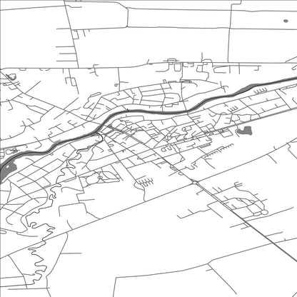 ROAD MAP OF PASVALYS, LITHUANIA BY MAPBAKES