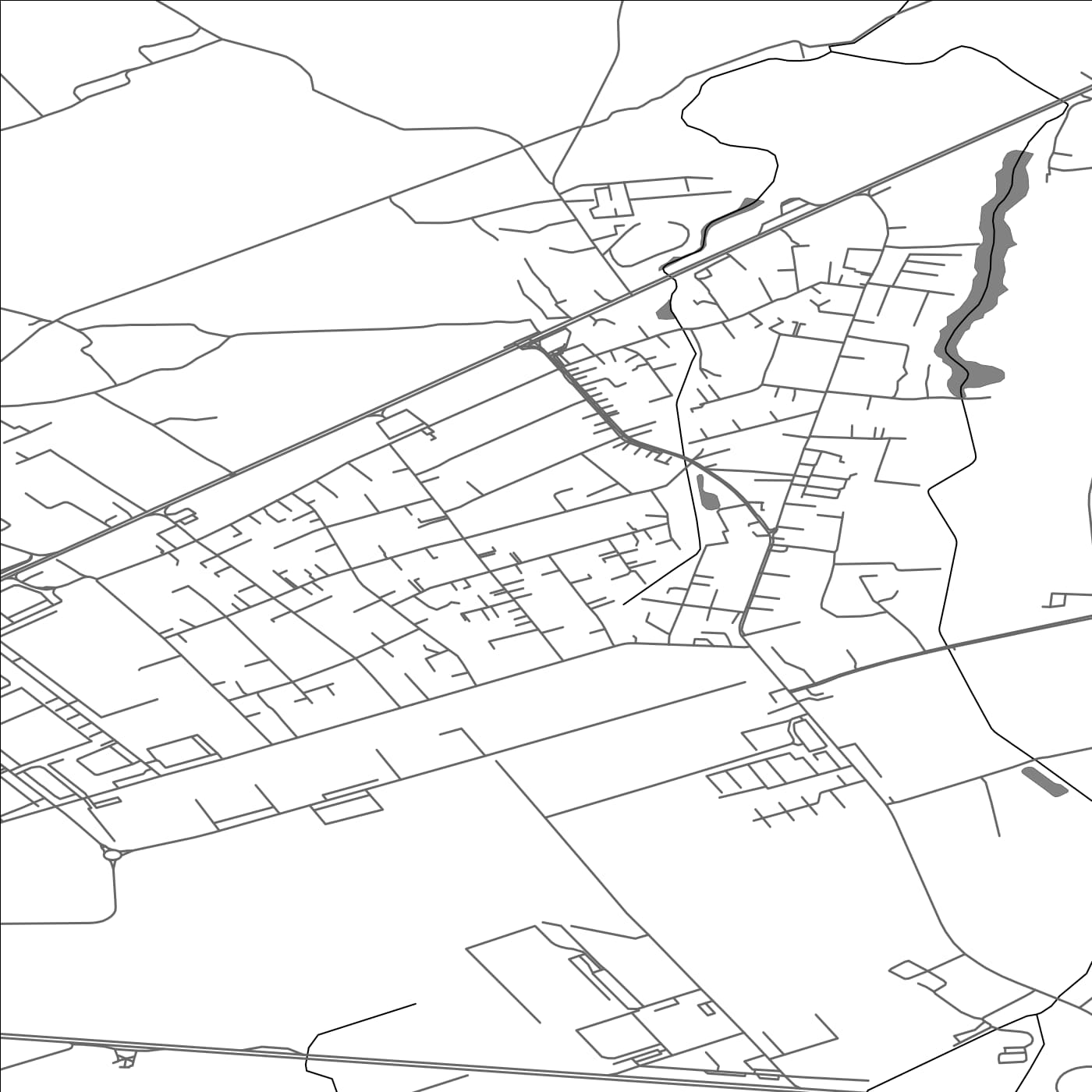 ROAD MAP OF RAMUCIAI, LITHUANIA BY MAPBAKES