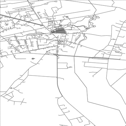 ROAD MAP OF RIETAVAS, LITHUANIA BY MAPBAKES