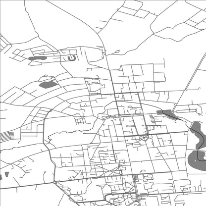 ROAD MAP OF ROKISKIS, LITHUANIA BY MAPBAKES