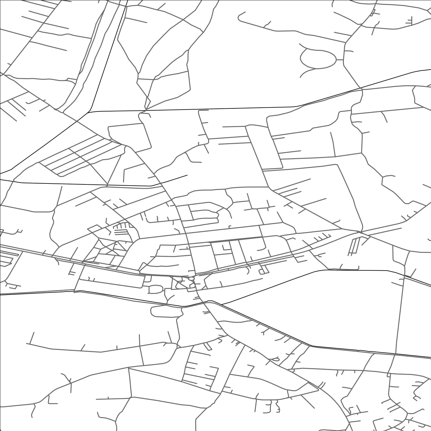 ROAD MAP OF RUDAMINA, LITHUANIA BY MAPBAKES