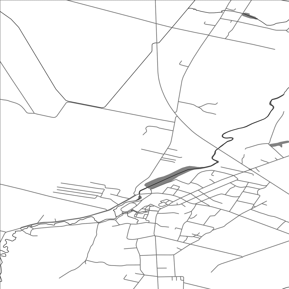 ROAD MAP OF SALANTAI, LITHUANIA BY MAPBAKES