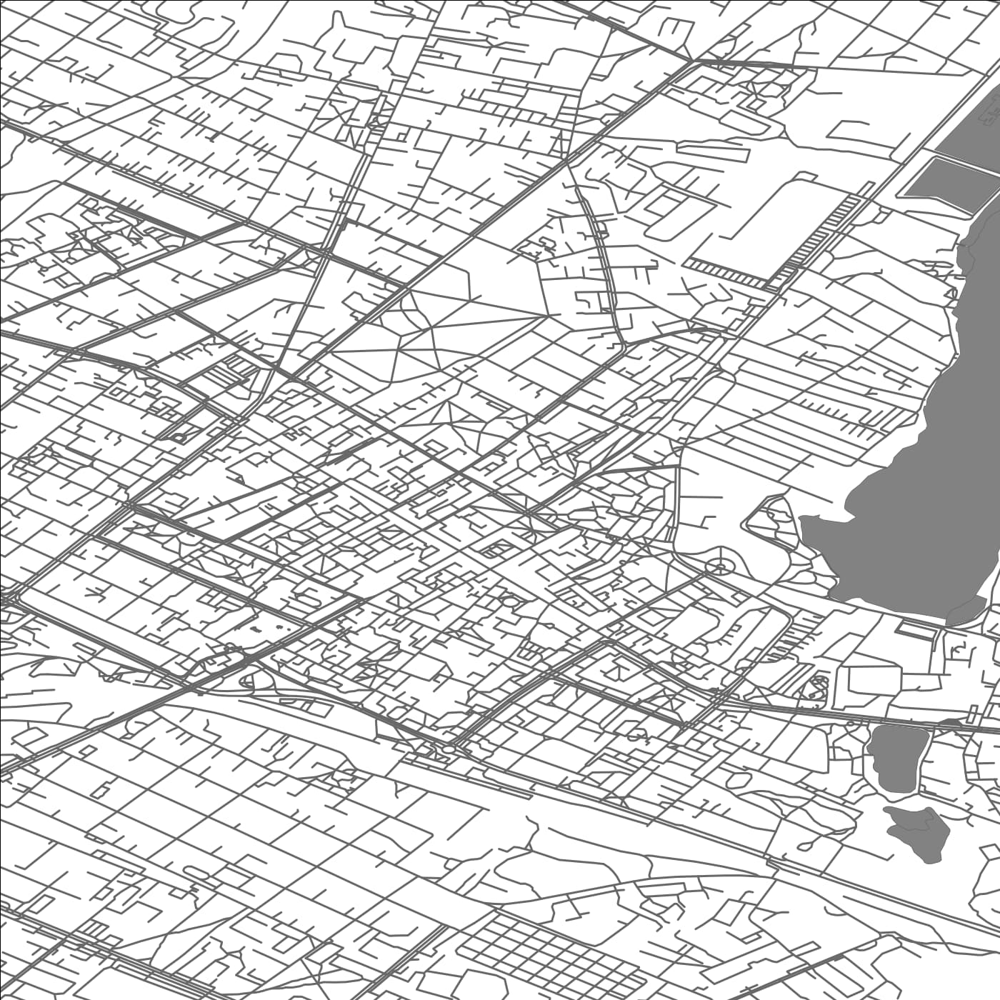 ROAD MAP OF SIAULIAI, LITHUANIA BY MAPBAKES