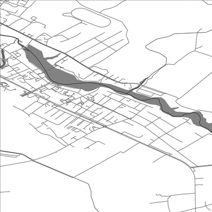 ROAD MAP OF SIRVINTOS, LITHUANIA BY MAPBAKES