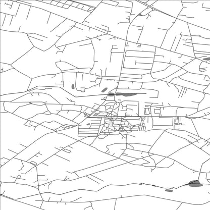 ROAD MAP OF SKAIDIŠKES, LITHUANIA BY MAPBAKES