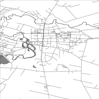 ROAD MAP OF SKUODAS, LITHUANIA BY MAPBAKES