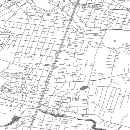 ROAD MAP OF TELEICIAI, LITHUANIA BY MAPBAKES