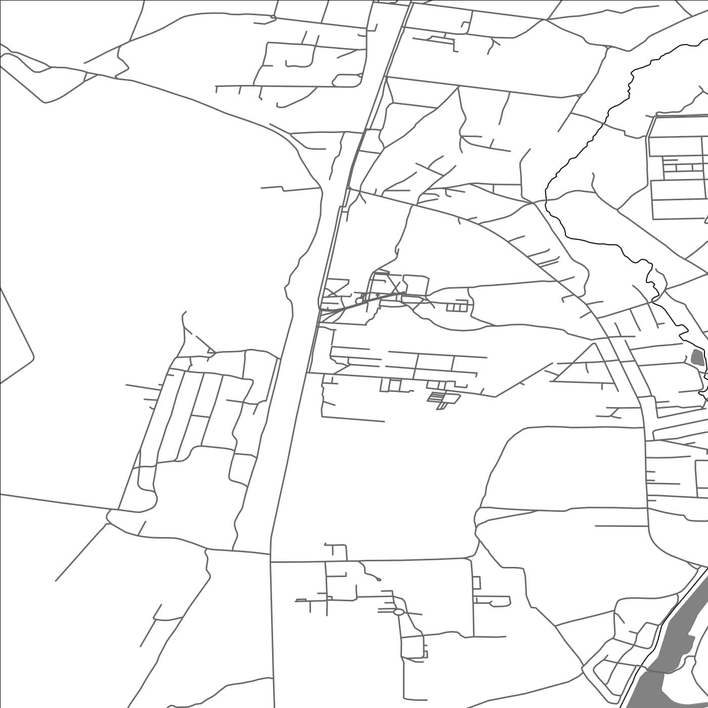 ROAD MAP OF VALCIUNAI, LITHUANIA BY MAPBAKES