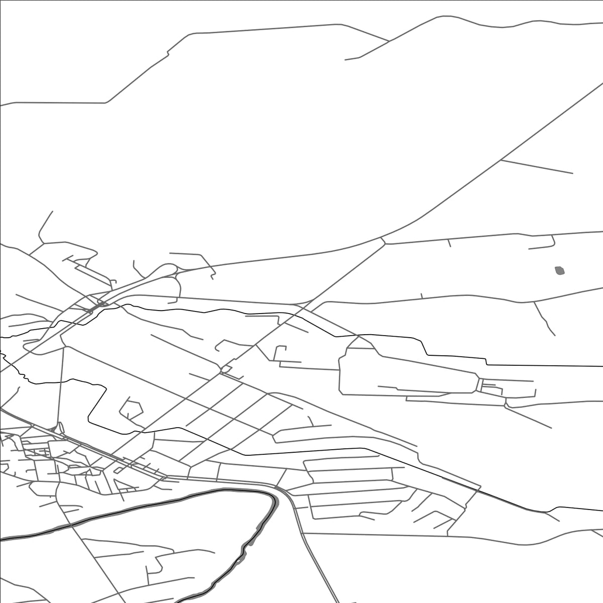 ROAD MAP OF VENTA, LITHUANIA BY MAPBAKES