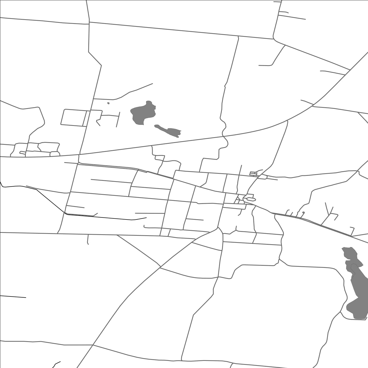 ROAD MAP OF YLAKIAI, LITHUANIA BY MAPBAKES