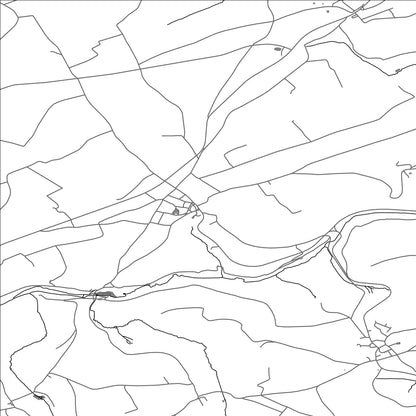 ROAD MAP OF ASSELBORN, LUXEMBOURG BY MAPBAKES