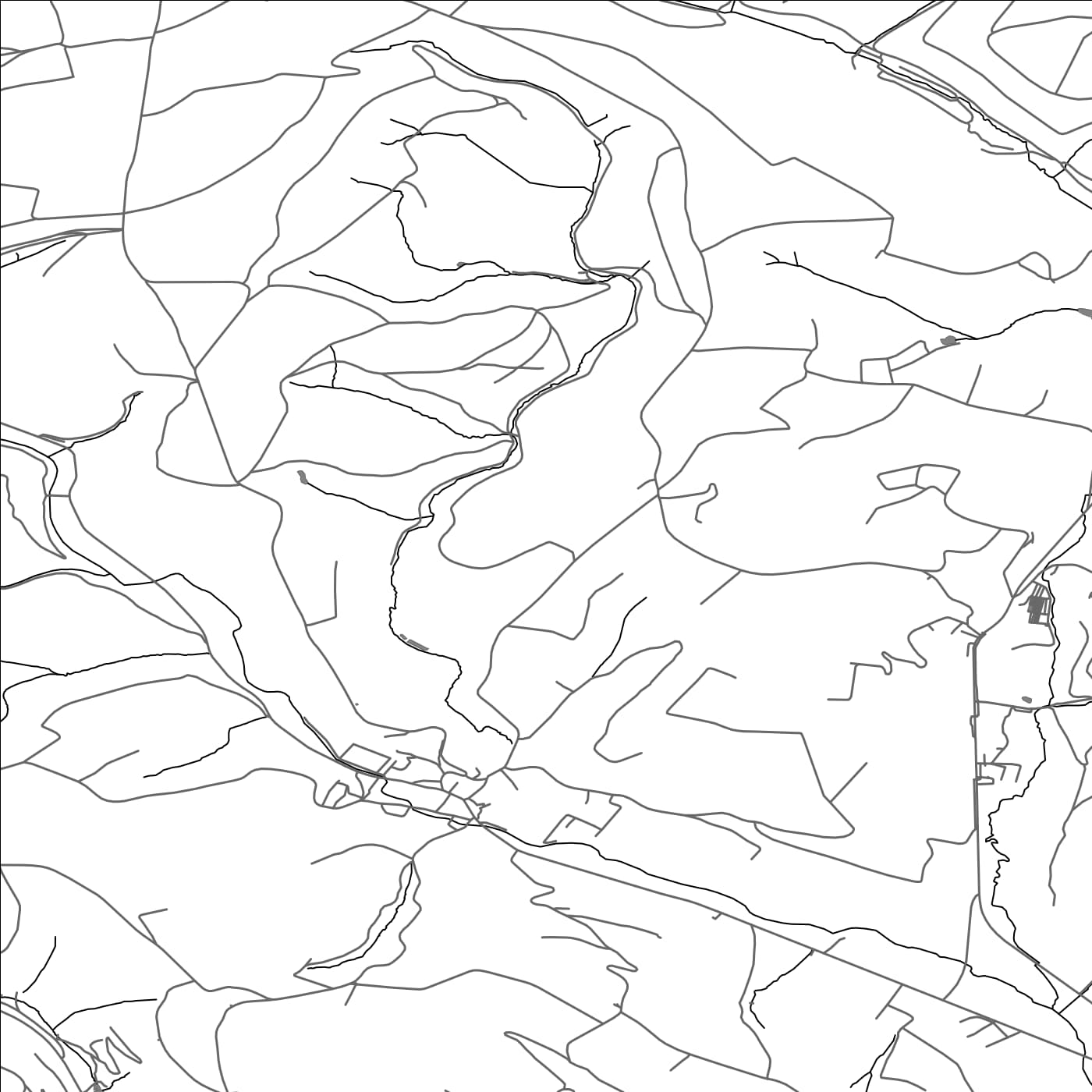 ROAD MAP OF BASTENDORF, LUXEMBOURG BY MAPBAKES