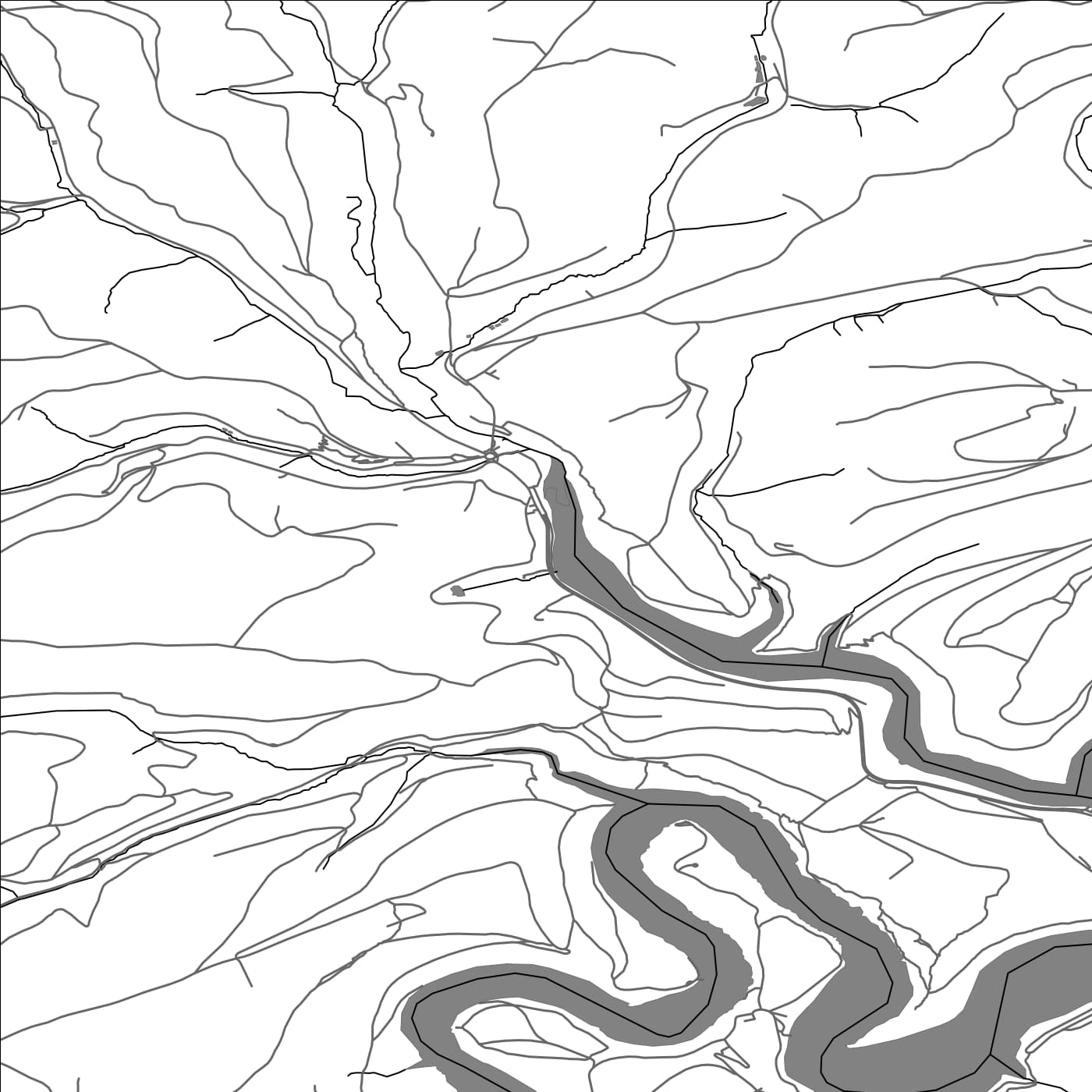 ROAD MAP OF BAVIGNE, LUXEMBOURG BY MAPBAKES