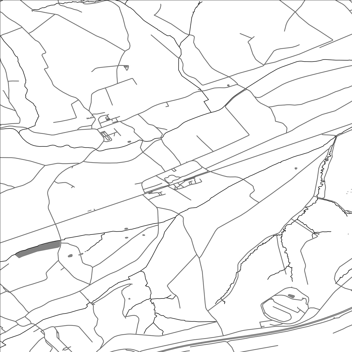 ROAD MAP OF BERG, LUXEMBOURG BY MAPBAKES