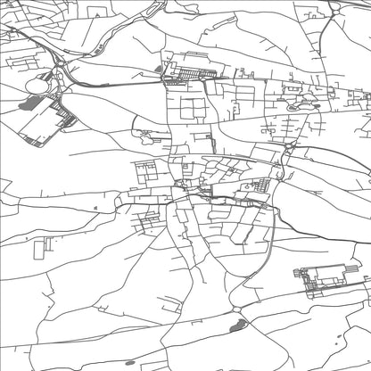 ROAD MAP OF BERTRANGE, LUXEMBOURG BY MAPBAKES