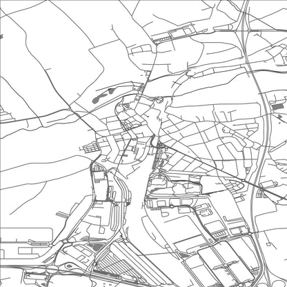ROAD MAP OF BETTEMBOURG, LUXEMBOURG BY MAPBAKES