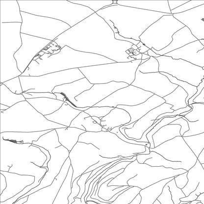 ROAD MAP OF BOEVANGE, LUXEMBOURG BY MAPBAKES