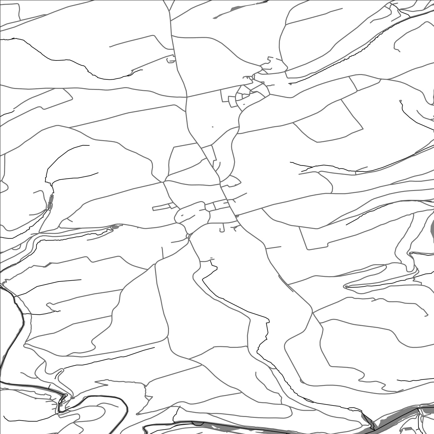 ROAD MAP OF BOULAIDE, LUXEMBOURG BY MAPBAKES