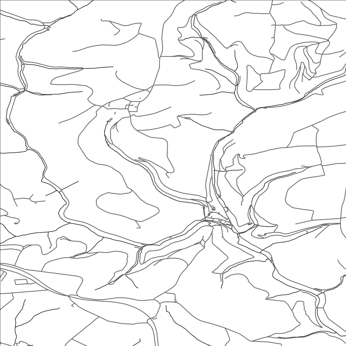 ROAD MAP OF BRANDENBOURG, LUXEMBOURG BY MAPBAKES