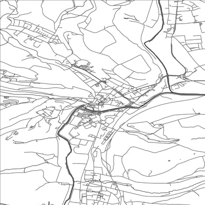 ROAD MAP OF ETTELBRUCK, LUXEMBOURG BY MAPBAKES