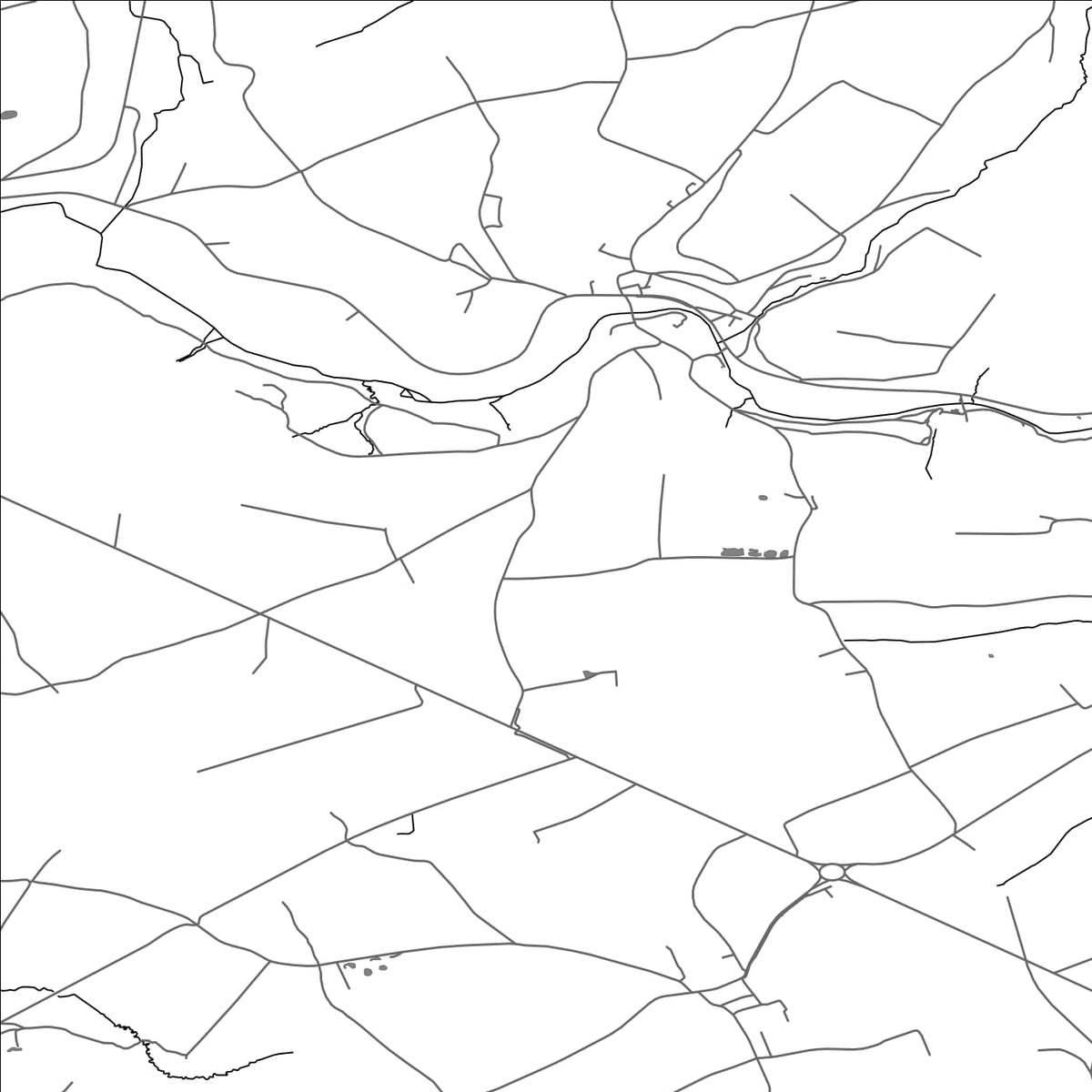 ROAD MAP OF EVERLANGE, LUXEMBOURG BY MAPBAKES