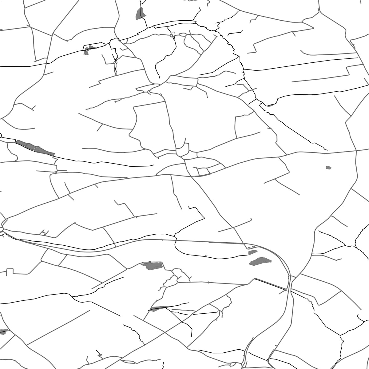 ROAD MAP OF FINGIG, LUXEMBOURG BY MAPBAKES