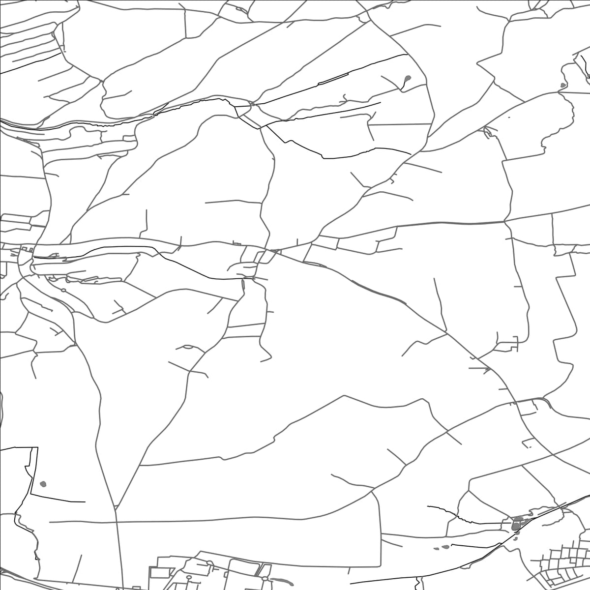 ROAD MAP OF GOEBLANGE, LUXEMBOURG BY MAPBAKES