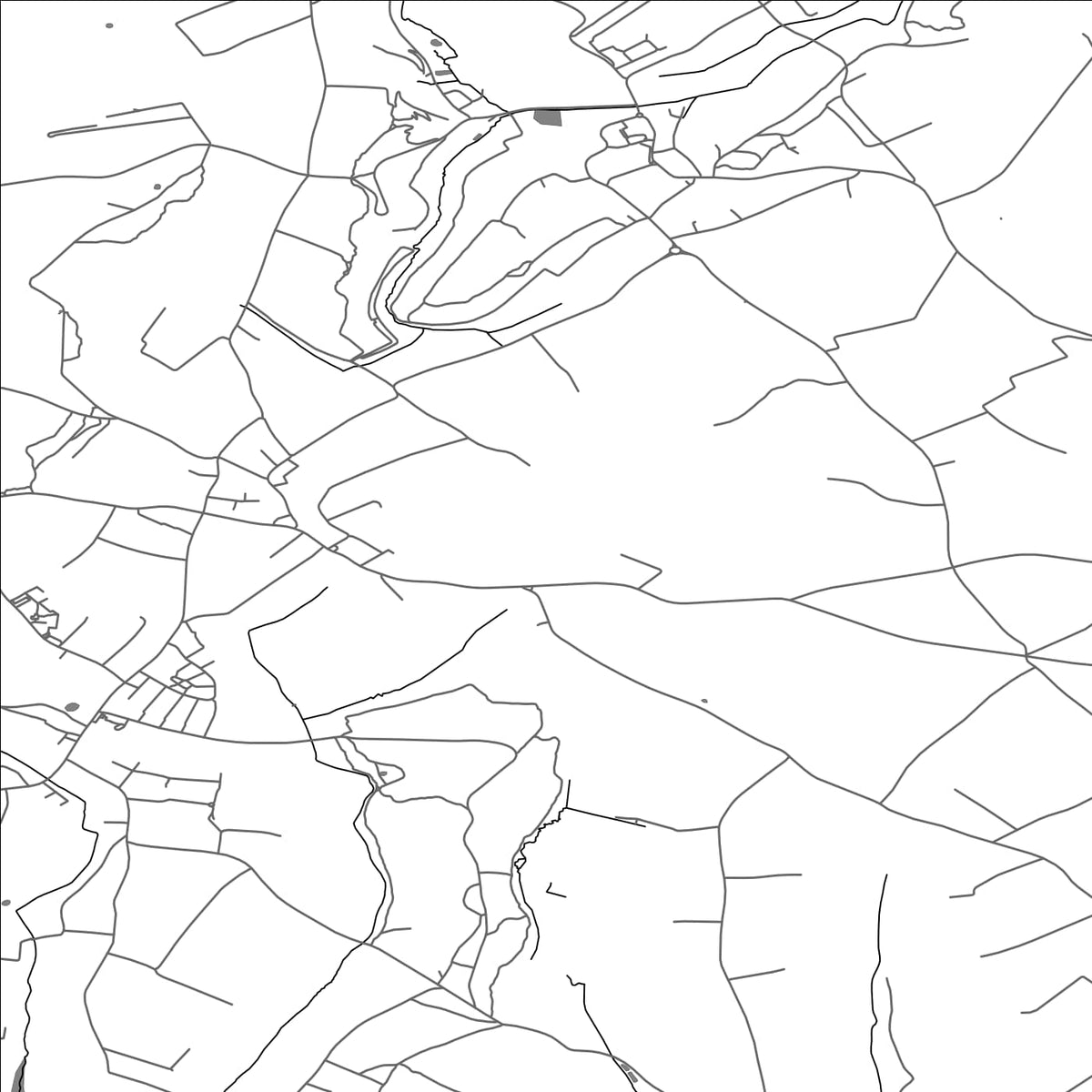 ROAD MAP OF HASSEL, LUXEMBOURG BY MAPBAKES