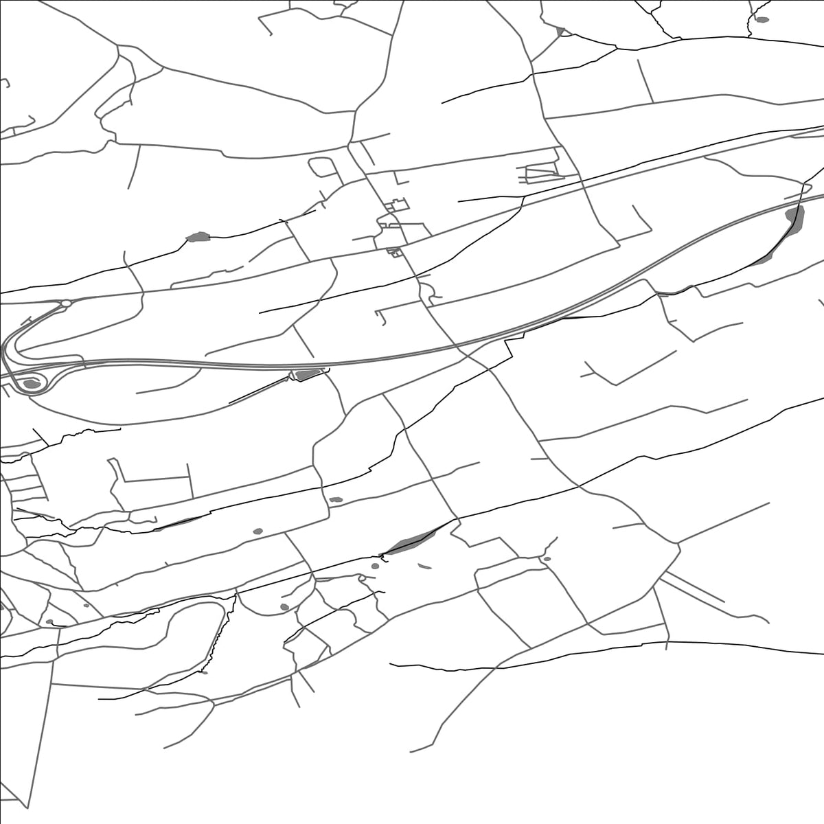 ROAD MAP OF HELLANGE, LUXEMBOURG BY MAPBAKES