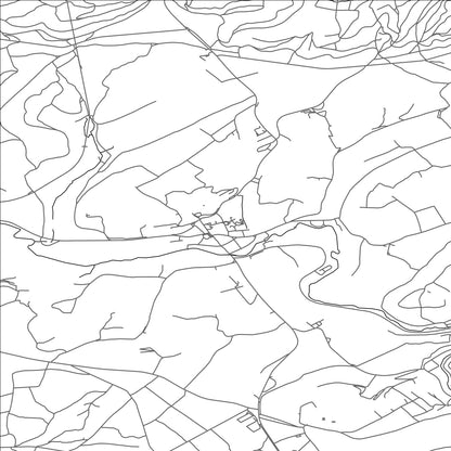 ROAD MAP OF HOBSCHEID, LUXEMBOURG BY MAPBAKES