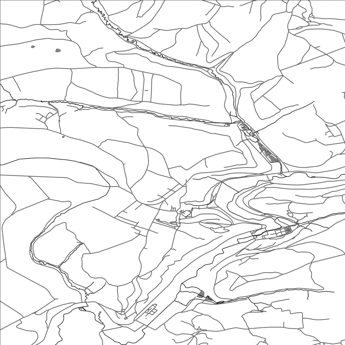 ROAD MAP OF HOLLENFELS, LUXEMBOURG BY MAPBAKES