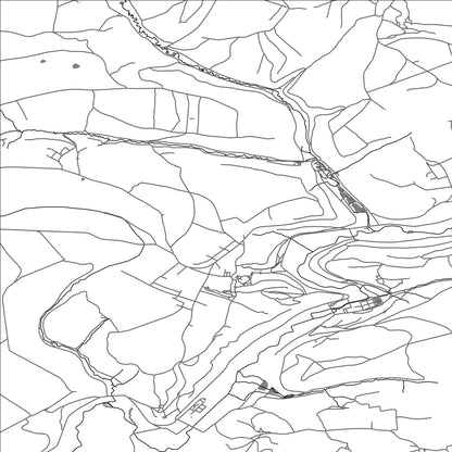 ROAD MAP OF HOLLENFELS, LUXEMBOURG BY MAPBAKES