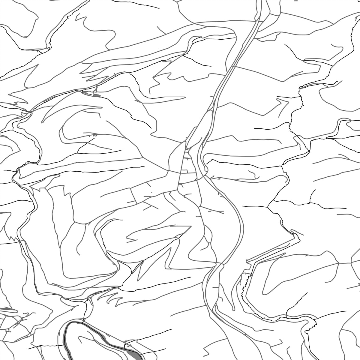 ROAD MAP OF HOSCHEID, LUXEMBOURG BY MAPBAKES