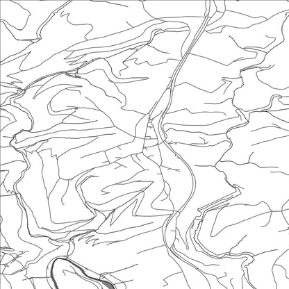 ROAD MAP OF HOSCHEID, LUXEMBOURG BY MAPBAKES