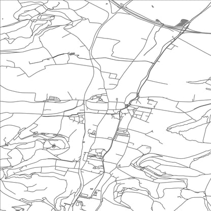 ROAD MAP OF KAYL, LUXEMBOURG BY MAPBAKES