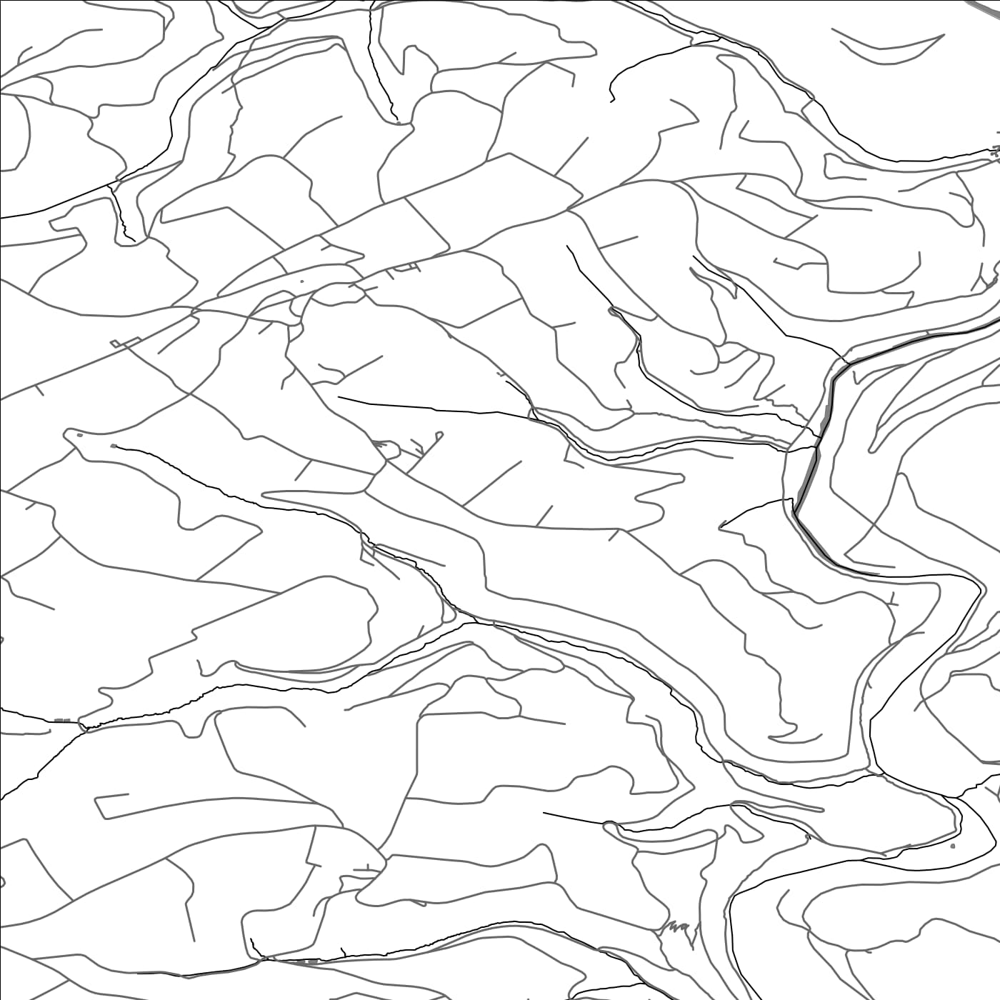 ROAD MAP OF LIELER, LUXEMBOURG BY MAPBAKES