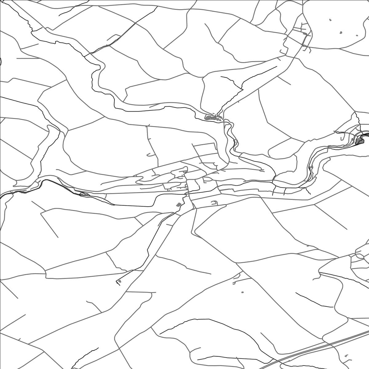 ROAD MAP OF MANTERNACH, LUXEMBOURG BY MAPBAKES