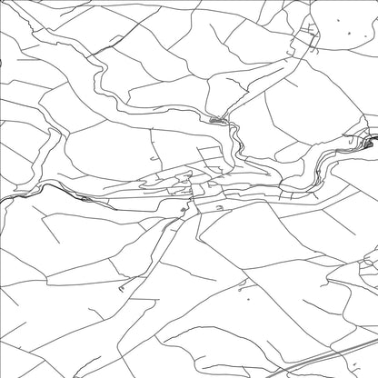 ROAD MAP OF MANTERNACH, LUXEMBOURG BY MAPBAKES