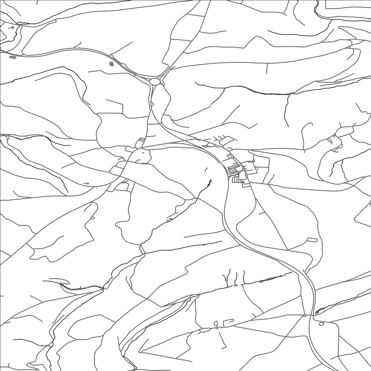 ROAD MAP OF MARNACH, LUXEMBOURG BY MAPBAKES