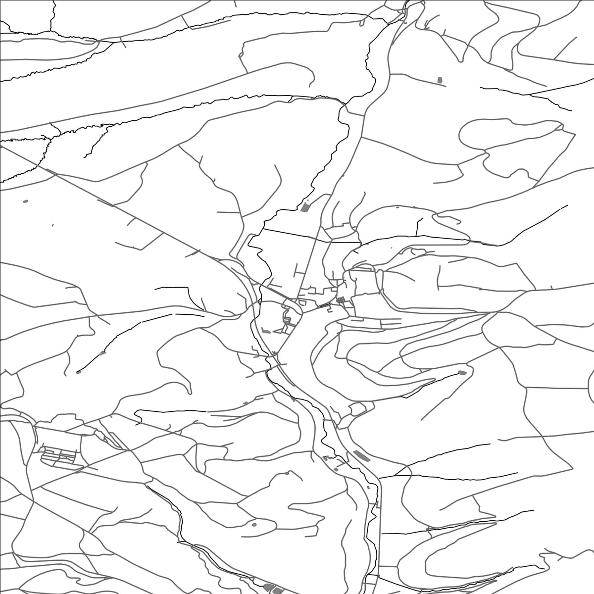 ROAD MAP OF MEDERNACH, LUXEMBOURG BY MAPBAKES