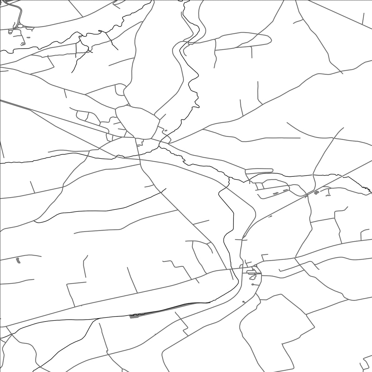 ROAD MAP OF NIEDERPALLEN, LUXEMBOURG BY MAPBAKES