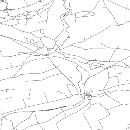 ROAD MAP OF NIEDERPALLEN, LUXEMBOURG BY MAPBAKES