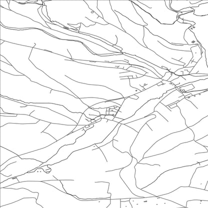 ROAD MAP OF OBERFEULEN, LUXEMBOURG BY MAPBAKES