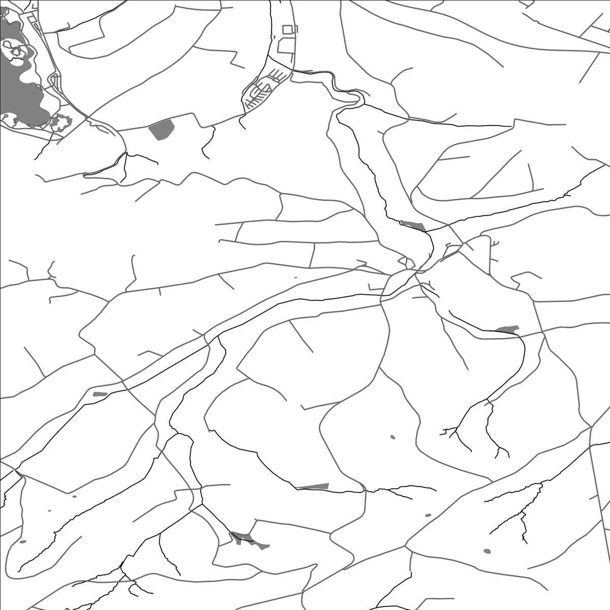 ROAD MAP OF OSWEILER, LUXEMBOURG BY MAPBAKES
