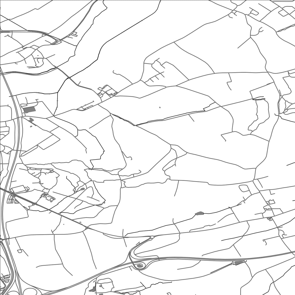 ROAD MAP OF PEPPANGE, LUXEMBOURG BY MAPBAKES