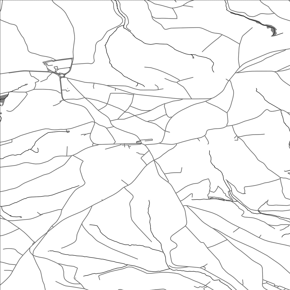 ROAD MAP OF RAMBROUCH, LUXEMBOURG BY MAPBAKES