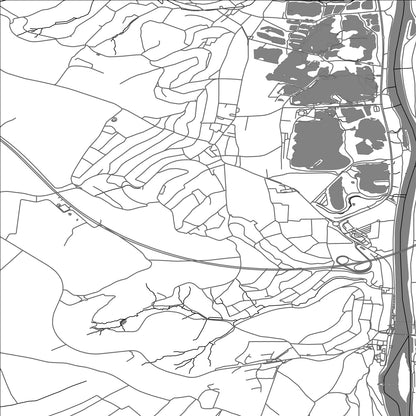 ROAD MAP OF REMERSCHEN, LUXEMBOURG BY MAPBAKES
