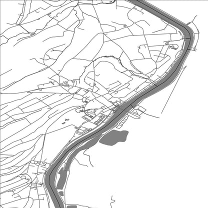 ROAD MAP OF REMICH, LUXEMBOURG BY MAPBAKES
