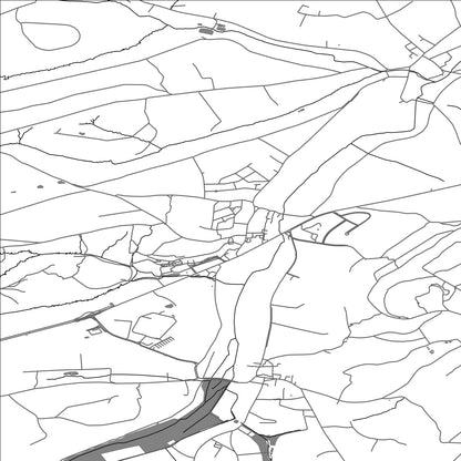 ROAD MAP OF ROODT-SUR-SYRE, LUXEMBOURG BY MAPBAKES